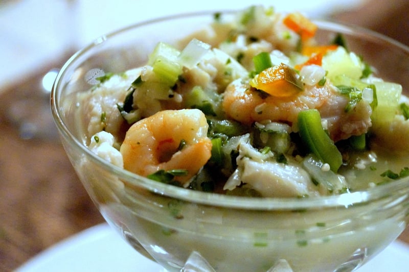 Peruvian ceviche